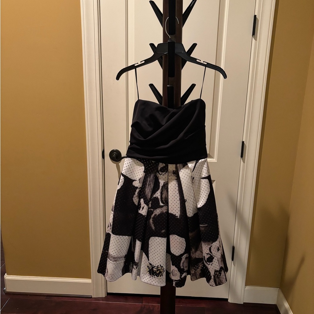 Trina Turk Strapless Floral Watercolor Dress Never worn